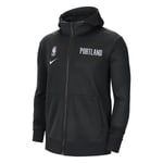 Nike Portland Trail Blazers Showtime Men's Therma Flex NBA Hoodie - Black