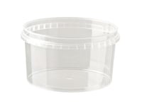 Plastmugg 560Ml Ø122 Mm Rund Pp Klar - (9 Påsar X 200 St./Lådan)