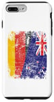 iPhone 7 Plus/8 Plus New Zealand Germany Flags | Half German New Zealander Roots Case