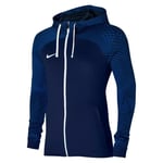 Nike Womens Dri-Fit Strike 23 Hooded Track Jacket - Obsidian Blue / Large
