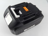 vhbw Batterie compatible avec Makita BTM50, BTM50RFE, BTM50Z, BTM50ZX5, BTM50RFEX4 Multi Tool, BTL063Z outil électrique (2000 mAh, Li-ion, 18 V)