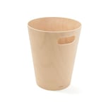 Umbra Woodrow 2 Gallon Modern Wooden Trash Can, Wastebasket, Garbage Can or Recycling Bin for Home or Office, Natural