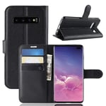 samsung Samsung S10 Plus PU Wallet Case Black