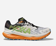 HOKA Tecton X 2 Chaussures pour Homme en White/Solar Flare Taille 42 | Trail