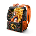 Dragon Ball Warrior-Sac à Dos Extensible EXP, Multicolore, 30 x 45 cm, Capacité 28 L