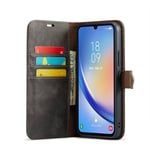 Mobil lommebok DG-Ming 2i1 Samsung Galaxy A24 4G - Grå