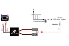 Startax Plug & Drive Kabelsats DTP för 2 Extraljus / LED ramp HC1605-WK036