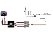 Plug & Drive Kabelsats DTP för 2 Extraljus / LED ramp