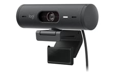 Logitech BRIO 500 - webcam - USB-C Cable
