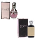 2 x Just Rose, Midnight Black Women's Perfume 100ml EDP for her Ladies Fragrance