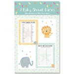 Baby Shower Game Animals and Baby Name Race Party Fun Ready To Pop