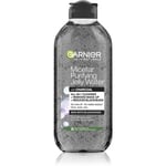 Garnier Skin Naturals Pure Charcoal Rensende micellar vand Med gel tekstur 400 ml