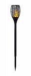 FLAME Solcellsfackla 54cm Svart