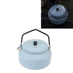 (Sky Blue) Tea Kettle Portable Food Grade Tea Pot 0.9L Capacity