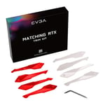 EVGA GeForce RTX 2070/2080 Ti FTW3 Official Red/White Tri Fan Trim Kit