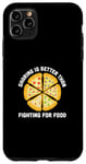 Coque pour iPhone 11 Pro Max Funny Foodies Blagues Pizza Margherita Napolitain Fast Foods