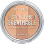 Rimmel LONDON Lasting Finish Breathable Finishing Powder  002 Dawn 0.28 Ounce