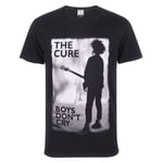 Amplified The Cure Mens Boys Don`t Cry T-Shirt