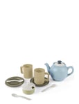 Bio Tea Set In Box Toys Toy Kitchen & Accessories Coffee & Tea Sets Multi/patterned Dantoy