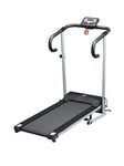 Homcom Electric Folding Treadmill Home Running Machine 500W 28Kg-Black/Grey