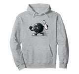 Funny Bowling ball Strike Bowling Pin Lover Bowler Pullover Hoodie