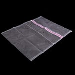 Laundry Bag - 50x60cm Underwear Clothes Aid Bra Socks Laundry Washing Machine Thickened Net Mesh Bag For Clothes Protect - White