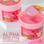 Alpha Arbutin Collagen Body Serum UV protection Extra Deep Whitening 500g.