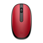HP Bluetooth Mouse 240, Red, Bluetooth 5.1, Wireless, Precise Sensor Bluetooth M