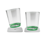 Silwy Magnetic Plastglass Sett M/2 Glass Og Pads Grønn