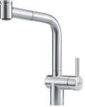 Franke Kitchen Sink tap Made spout Atlas NEO Pull-Out Spray-Stainless Steel 115.0521.441, Grey