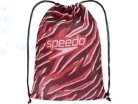 Speedo Worek Speedo Printed Mesh Bag Au Siren Red/Black/White