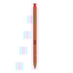 Stylet de remplacement l&eacute;ger stylet portable stylet tactile &eacute;criture S Pen pour Galaxy Note 10 Note 10+ rouge