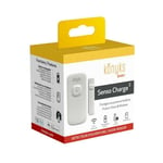 Senso Charge 2 - Détecteur d'ouverture Wi-Fi sur batterie pour porte et fenetre, autonomie 1 an, notifications Smartphon - Konyks