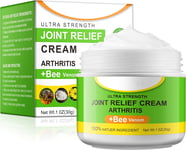 Bee Venom Joint and Bone Cream, for Back,Neck,Hands, Powerful Topical Arthritis