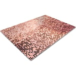 Glass Chopping Board | Kitchen Worktop Protector | Multifunctional Cutting Board | Work Top Savers | Kitchen Accessories | Extra Large | Rose Gold Pattern