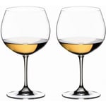 Riedel Vinum Ekbarrad Chardonnay -vittvinglas, 2 st