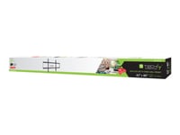 Techly - Monteringssats (Väggfäste) - Fixed Slim - För Lcd-Display - Svart - Skärmstorlek: 42"-80"
