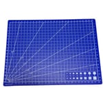 A4 Cutting New Craft Mat Printed Line Grid Scale Plate Knife Lea Blue One Size