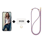 Boom Galaxy J4 Plus Skal med Halsband - BlueMix - TheMobileStore Necklace Case