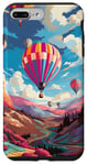 iPhone 7 Plus/8 Plus Colorful Hot Air Balloons Pop Art Style Case