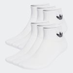 adidas Mid Ankle Socks 6 Pairs Unisex