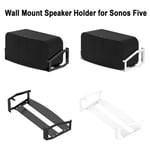 Sturdy Soundbar Brackets Mount Shelf for Sonos Five Speaker Wall