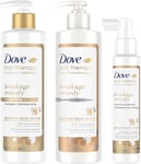 Dove Hair Therapy Breakage Remedy Shampoo, Conditioner & Leave-In Hair Treatment