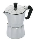 Italian Espresso Maker 3 Cup 175 ml Stove Top Coffee Moka Pot Aluminium