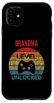 iPhone 11 Grandma Level Unlocked - Gamer Gift For New Grandma Case