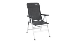 Outwell Ontario Adjustable Folding Camping Caravan Motorhome Chair Charcoal
