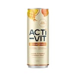 Acti-Vit Sparkling Flavoured Vitamin Water Cans with B Vitamins B5, B6, B9, B12, Vitamin C, Vitamin D, Zinc & Magnesium Zero Sugar 12x 330ml Tropical Flavour