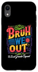 Coque pour iPhone XR Bruh We Out 2nd Second Grade Squad Retro Last Day Of School