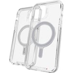 Gear4 iPhone 14 Plus (6.7) Crystal Palace Snap Case - Crystal Clear Compatible with MagSafe Charging - D3O Impact Protection Technology - Slim Design - Antimicrobial Treatment