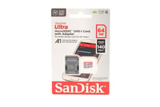 Sandisk 64gb Microsdxc UHS-I Card 140mb/S (1714241114)